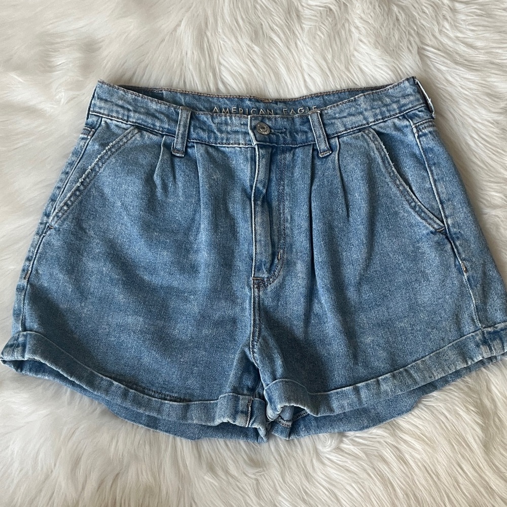 American Eagle mom shorts 6